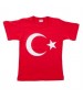 Ay Yıldız Kırmızı Tshirt (Çocuk)