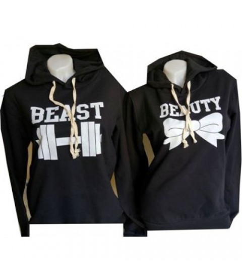 Sweat Tişört Uzun Kollu Beast ve Beauty